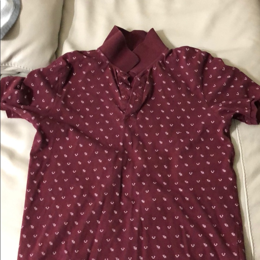 True Religion Button Tee